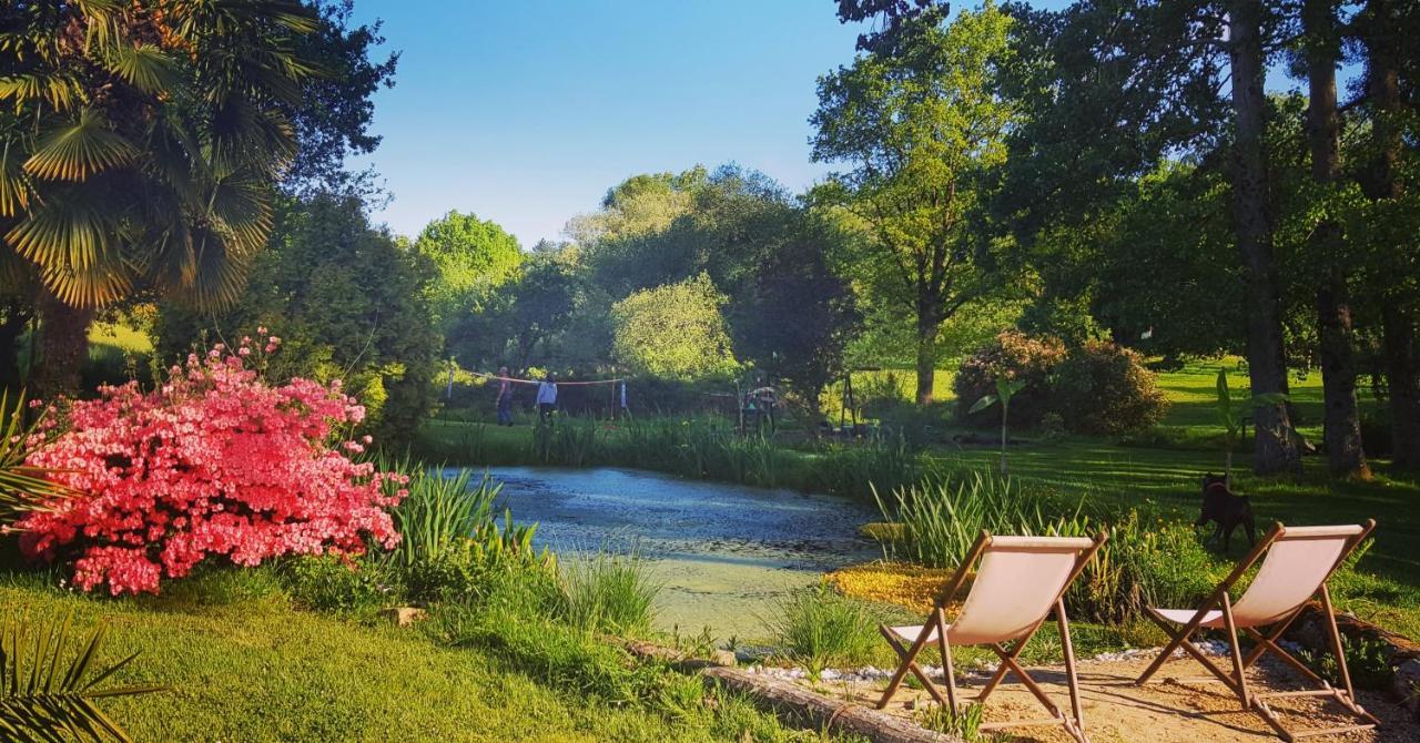 Le Vieux Moulin Gites - Detached Cottage With Garden Views And Pool Guégon 外观 照片